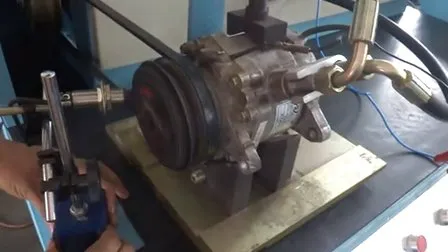 カーエアコンシステム試験機