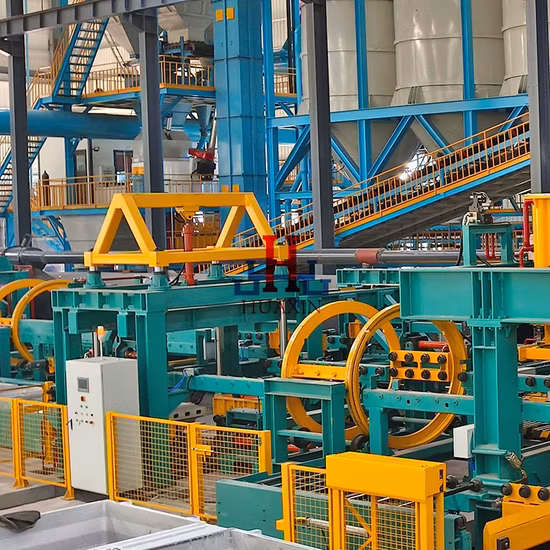 グリーンサンドキャスティング生産ラインブレーキディスク生産ライン工場