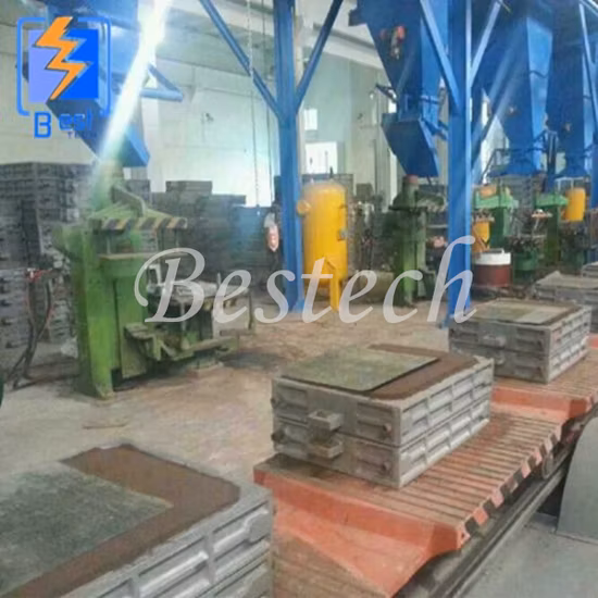 生砂自動鋳造ライン マンホール生産ライン